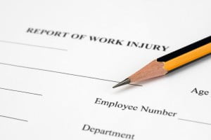 Report of work injury