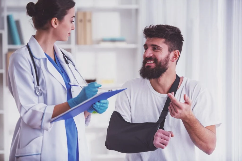 What You Need to Know if You Have Work Injuries That Cover More Than One Part of Your Body 2 injury man in doctor 2021 12 27 20 14 53 utc